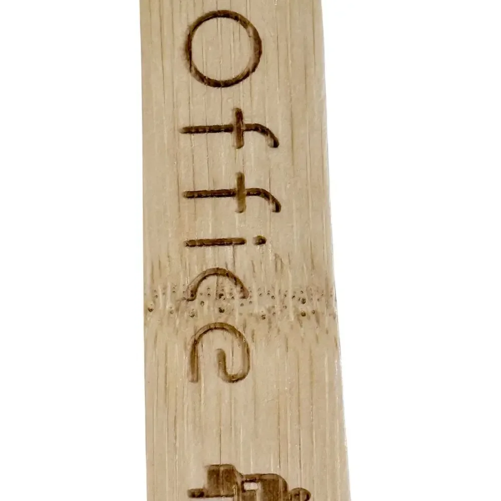 The Office Set 4 Bamboo Wooden Kitchen Cooking Utensils Spoon Spatula Slotted